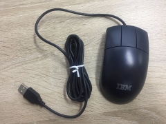 IBM 03N6668 03N6669 8841-701X Black USB 3 Button Optical Mouse Tested
