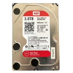 WD Red WD30EFRX 3TB 3.5" NAS Hard Disk Drive 5400RPM Class SATA 6Gb/s 64MB Cache
