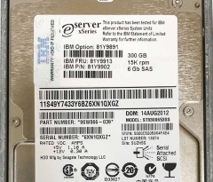 81Y9891 IBM 300GB 15K SAS 2.5" 6GB HDD Hard Disk Drive - 81Y9902 81Y9913