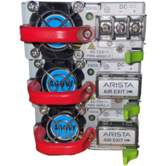 Arista PWR-460DC-F 460W DC Power Supply-Front to Back Airflow