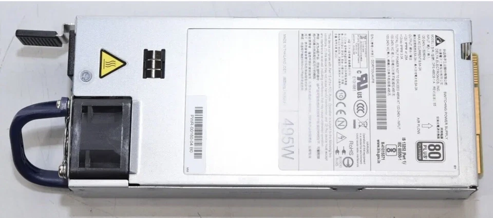 Arista Artesyn PWR-500AC-R 495W PSU Power Supply