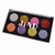 Newest cosmetic glamour booklet 6 colors eyeshadow factory direct sale