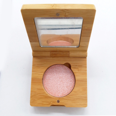 Single color eyeshadow/ blush / contour bamboo  Natural makeup