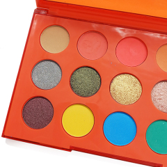 Palette de fard à paupières de 15 couleurs en chine