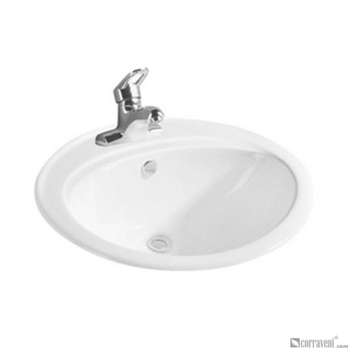 61302 inset ceramic basin