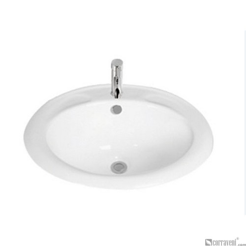 61305 inset ceramic basin