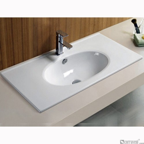 PE47X ceramic cabinet basin