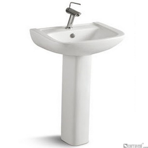 ZT141 ceramic pedestal basin