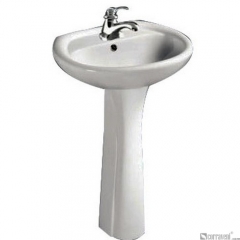 NG141-550 ceramic pedestal basin