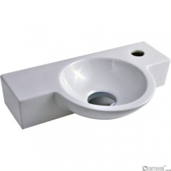 51023 ceramic wall-hung washbasin