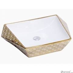 58216-G ceramic countertop basin