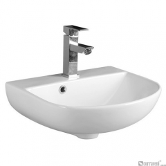 51016 ceramic wall-hung washbasin