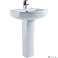 NR441 ceramic pedestal basin