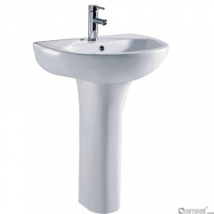 NR741 ceramic pedestal basin