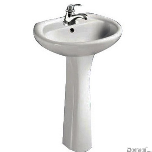 NG141-480 ceramic pedestal basin