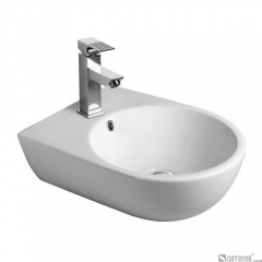 51011 ceramic wall-hung washbasin