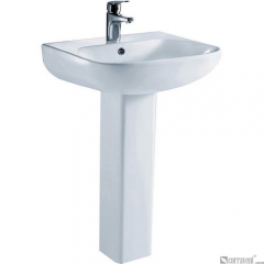 NR241 ceramic pedestal basin