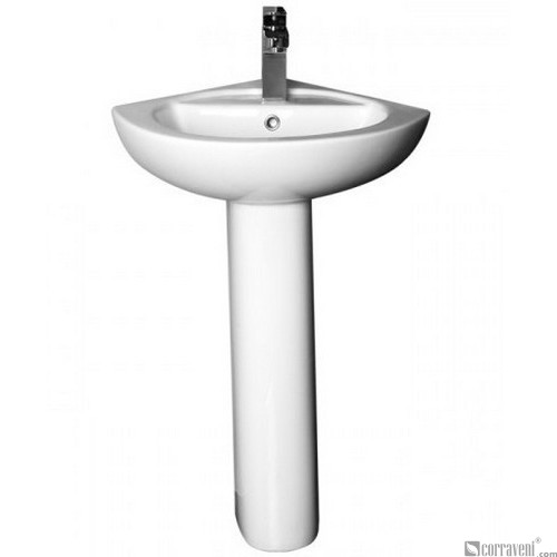 FA1241 ceramic pedestal basin