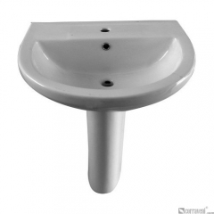 PO541 ceramic pedestal basin