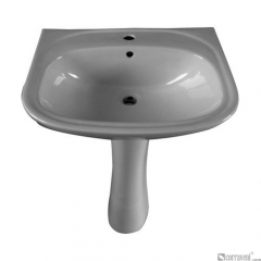 PO341 ceramic pedestal basin