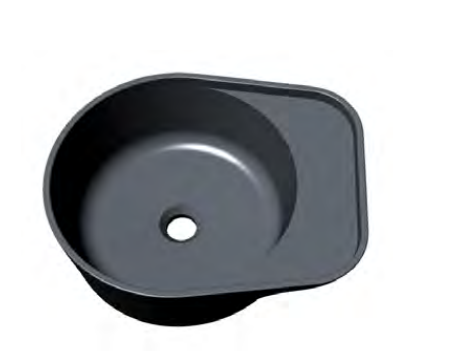 CCB1009 concrete washbasin