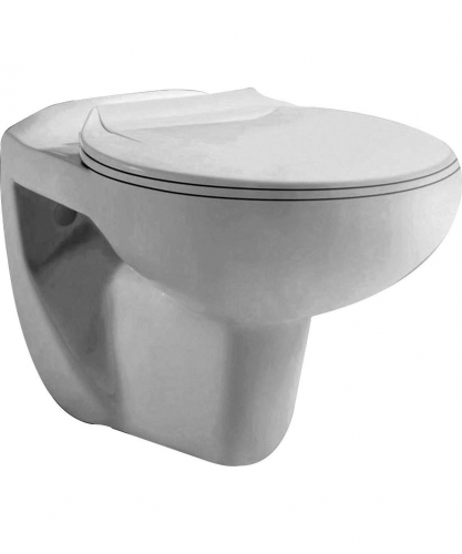 NR125R ceramic wall-hung toilet