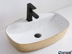 D59002GW ceramic countertop basin