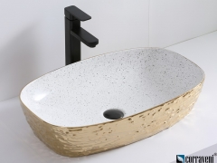D59005GW ceramic countertop basin