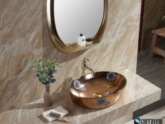 CN0019 ceramic countertop basin