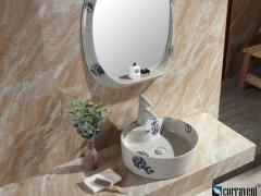 CN0048 ceramic countertop basin