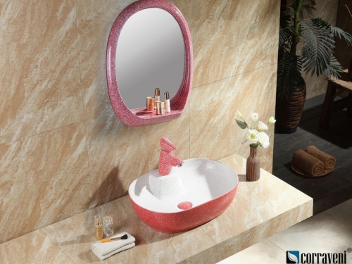 CN0008 ceramic countertop basin