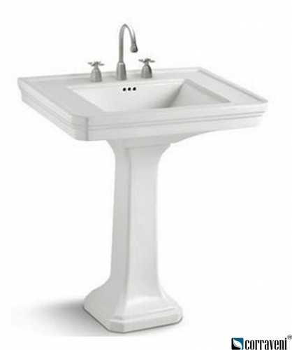 EE1141 ceramic pedestal basin