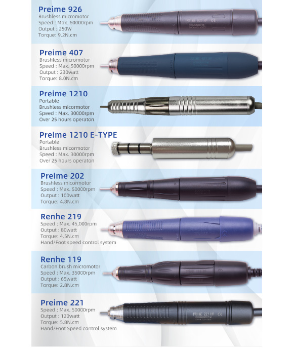 dental lab handpieces