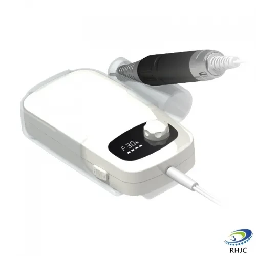 RENHE 1226 dental micromotor showing compact size and handpiece.