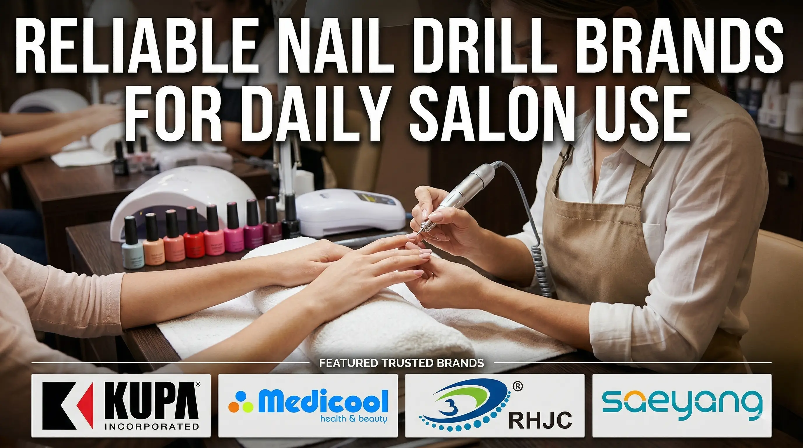 Reliable Nail Drill Brands for Daily Salon Use