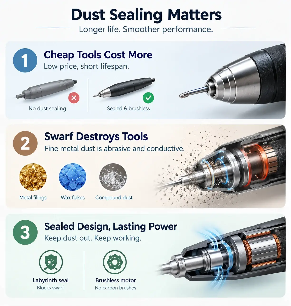 brushless-micromotor-labyrinth-dust-sealing-mechanism