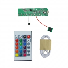 RGB Lights LED Board Touch Control IR Remote USB Powered PCB-07