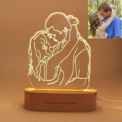 Personalized Portrait 3D LED Night Lamp Kit TDL-PK