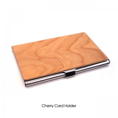 Blank Cherry Card Holder W013