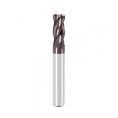 4 Flutes Corner Radius End Mill