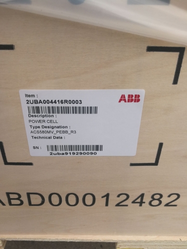 ACS580MV-PEBB-R3  ABB NEW POWER CELL 2UBA004416R0003