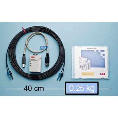 ABB NEW RUSB-02 connection kit for laptop PC, english version