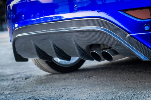 Carbon Fiber Rear Diffuser for Ford Fiesta ST