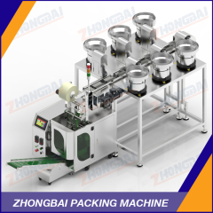 Counting Packing Machine with Six Bowls Chain Bucket Conveyor