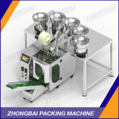 Fastener Packing Machine with Five Bowls