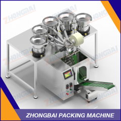 Fastener Packing Machine with Five Bowls