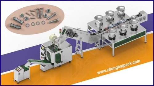 Packing Machine with 6 Bowls + Check Weigher
