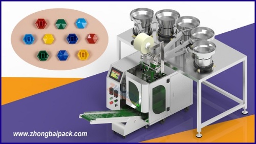 Packing Machine with 5 Bowls Apply for Mixed Packing and Linked Bag Packing