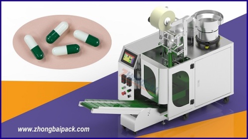 Capsule Counting Packing Machine with One Bowl