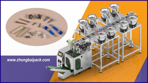 Furniture Parts Packing Machine with 8 Bowls